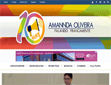 Tablet Screenshot of blogfalandofrancamente.com